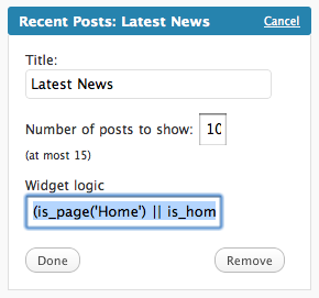 widgetlogic widgetlogic